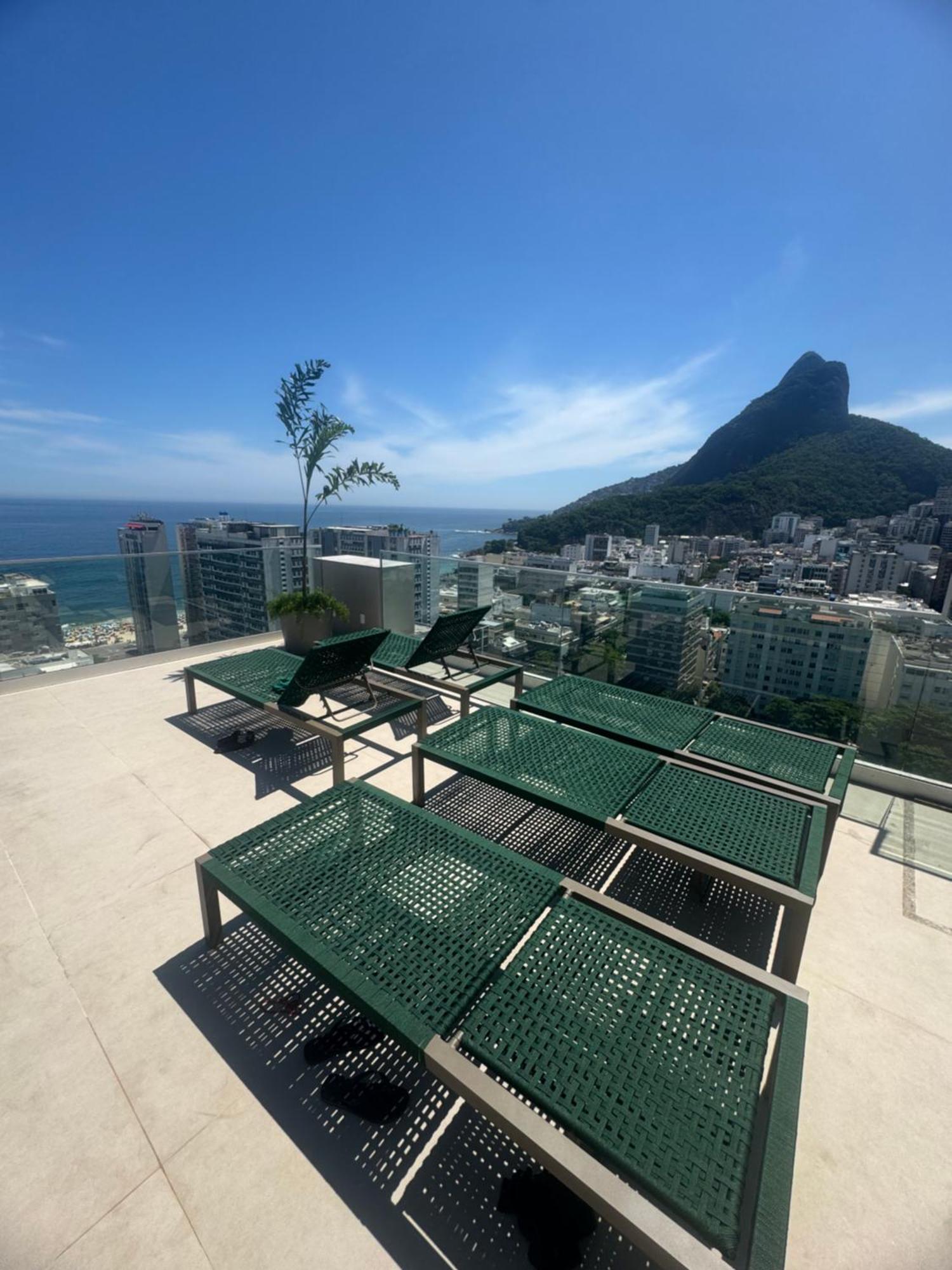Top Flat Leblon, Academia Vista Mar, Sauna E Arrumacao Diaria By Tata Rio de Janeiro Zewnętrze zdjęcie